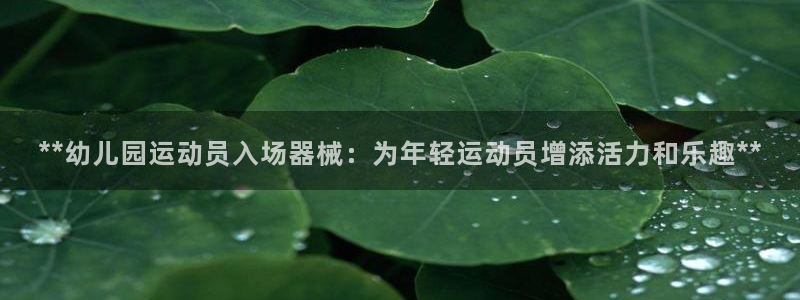 尊龙凯时 - 人生就是搏!提款怎么样：**幼儿园运动