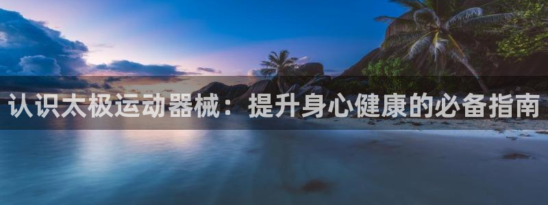 尊龙凯时官网：认识太极运动器械：提升身心健康的必备指