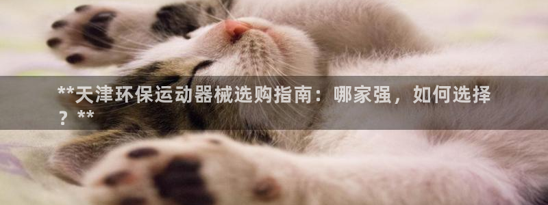 尊龙z6：**天津环保运动器械选购指南：哪家强，如何