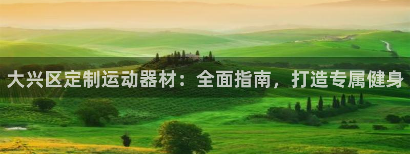 尊龙凯时官网首页：大兴区定制运动器材：全面指南，打造