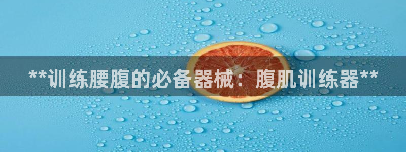 尊龙凯时下载官方正版：**训练腰腹的必备器械：腹肌训